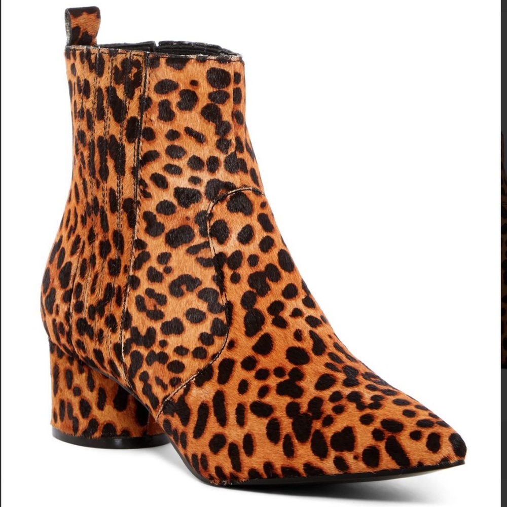 Kendall&Kylie Leopard Bootie/Boots w bx SOLDOUTnew - Picture 4 of 7